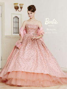Barbie BRIDAL：ピンクグリッター