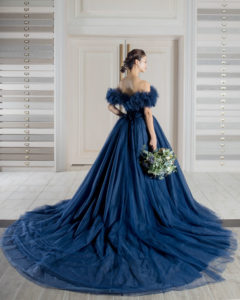 A by Hatsuko Endo：ジル（ネイビー）