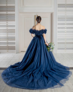 A by Hatsuko Endo：ジル（ネイビー）