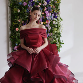 LES FÉES COUTURE：ビビアン（LAH-2530）－ブライダルハウスささき：本店（山形県）